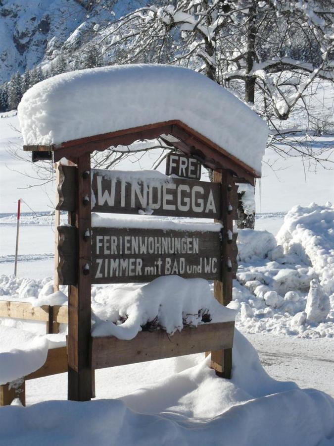 Апартаменты Haus Windegga Бранд Экстерьер фото
